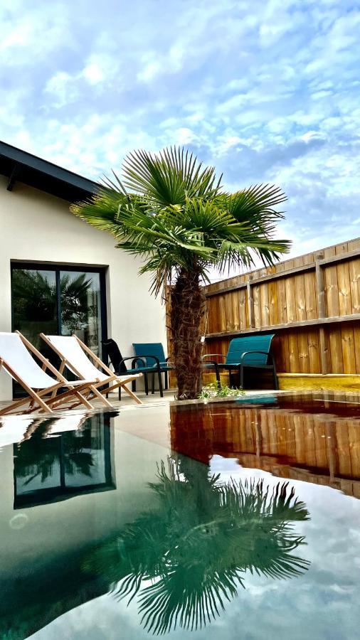 La Villa Canopee - Piscine Chauffee-Fibre-Clim-Jacuzzi غوجان-ميستراس المظهر الخارجي الصورة