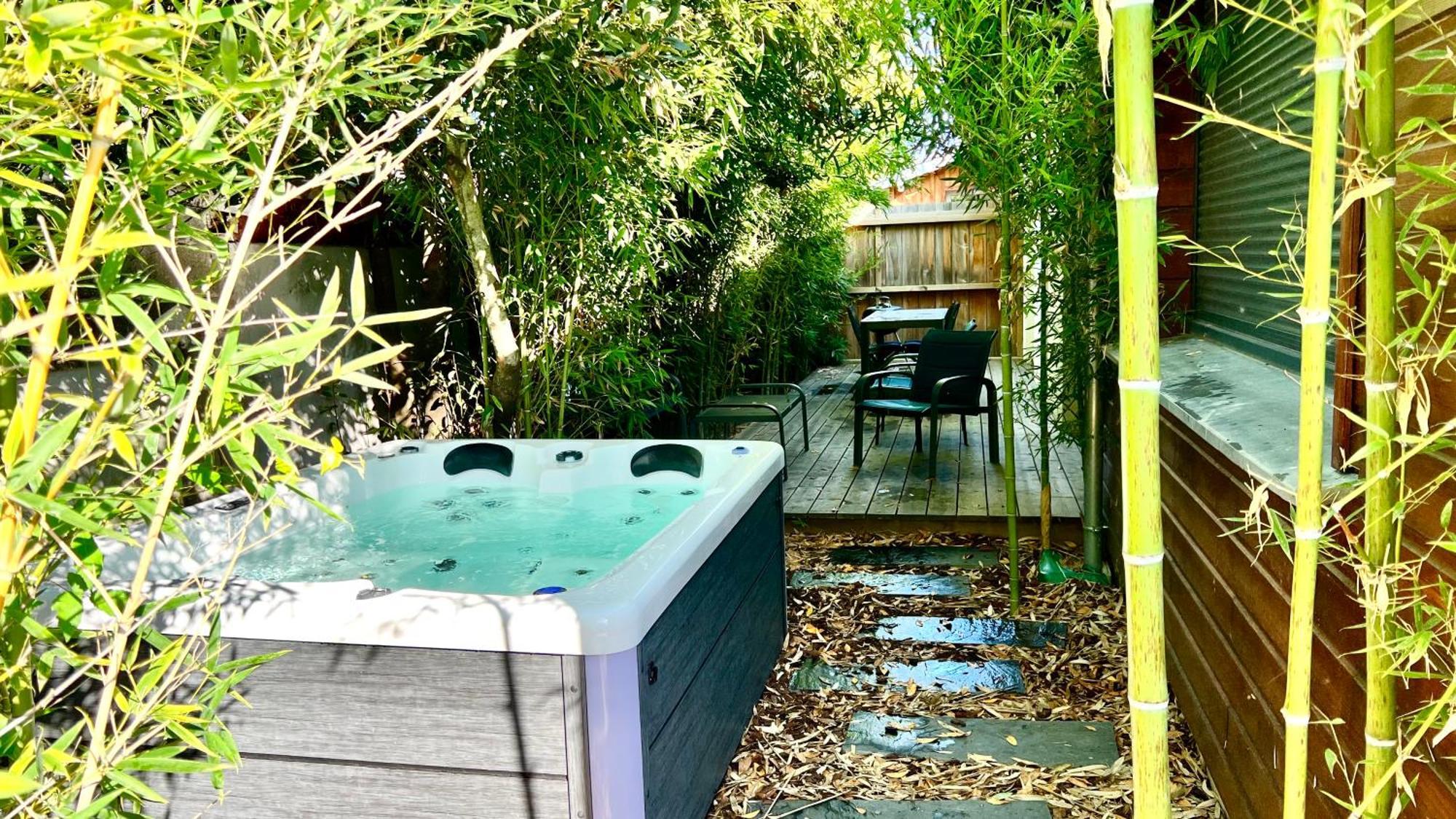 La Villa Canopee - Piscine Chauffee-Fibre-Clim-Jacuzzi غوجان-ميستراس المظهر الخارجي الصورة