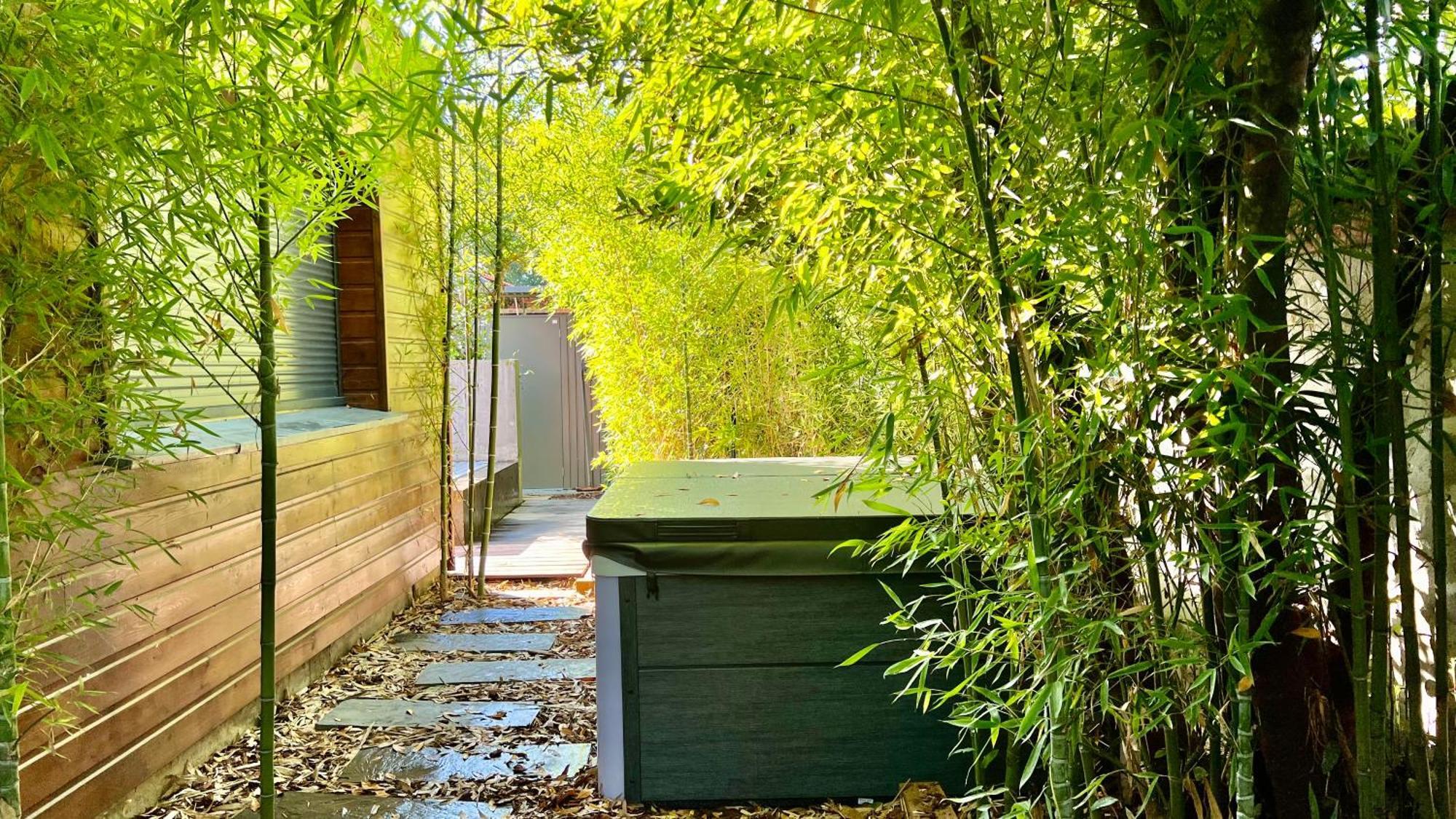 La Villa Canopee - Piscine Chauffee-Fibre-Clim-Jacuzzi غوجان-ميستراس المظهر الخارجي الصورة