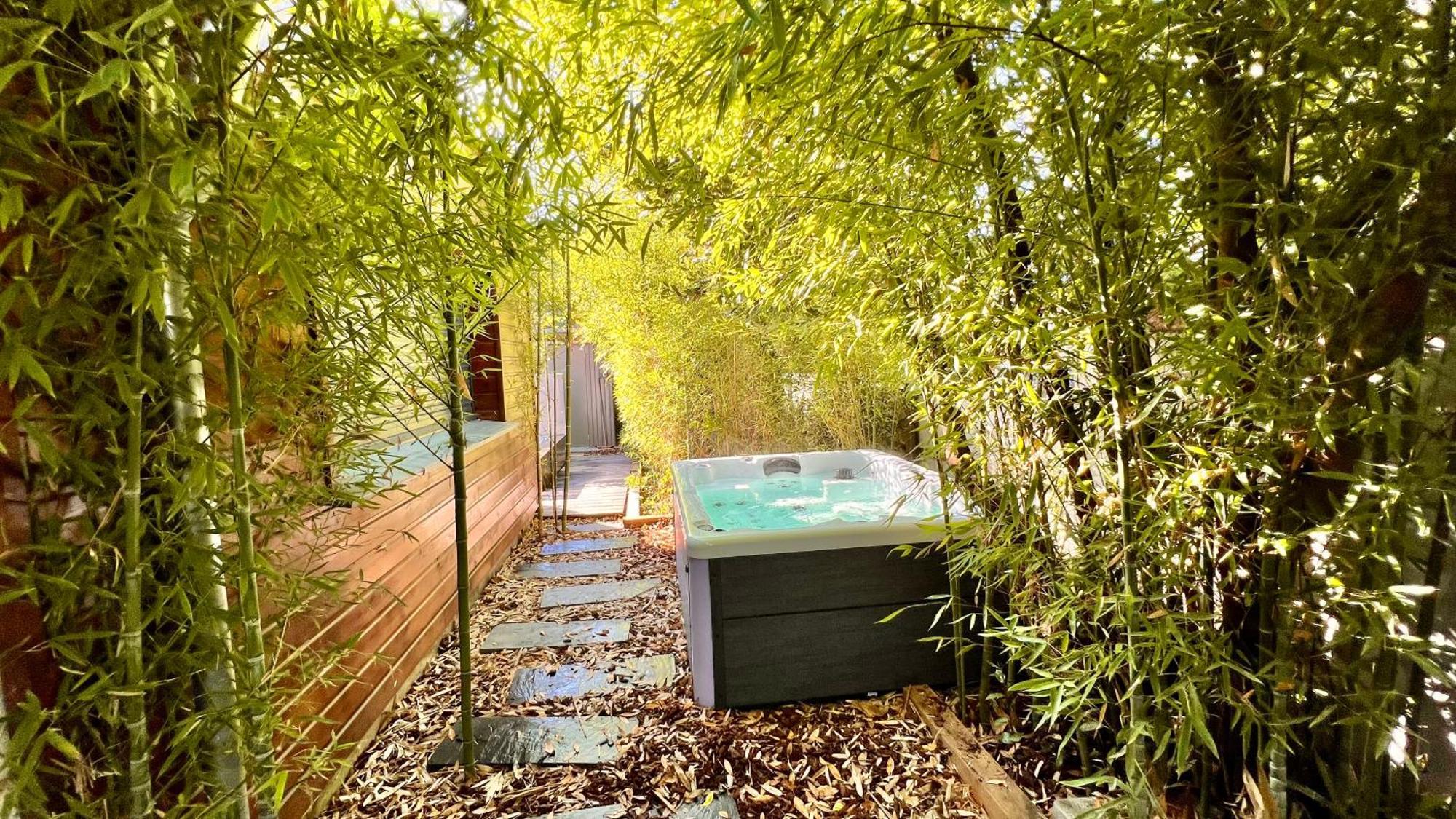 La Villa Canopee - Piscine Chauffee-Fibre-Clim-Jacuzzi غوجان-ميستراس المظهر الخارجي الصورة